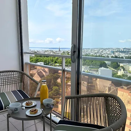 Appartamento Le Panoramique Vue Sur La Rade Pour Ce Beau T3 Brest
