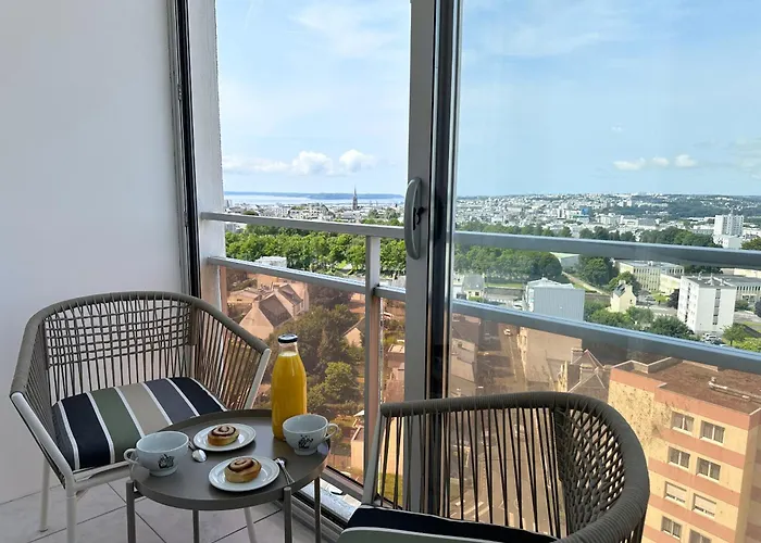 Appartement Le Panoramique Vue Sur La Rade Pour Ce Beau T3 Brest